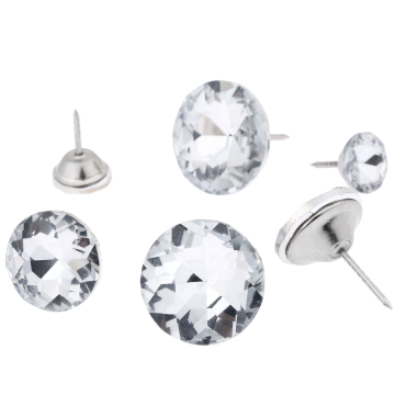 Sofa Wall Decoration: Crystal Upholstery Nails and Buttons