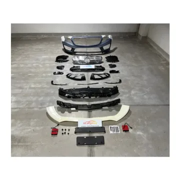 Upgraded GLA45 AMG Style Front Bumper with Grille Kit for Mercedes X156 (2015-2019)
