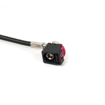 Conector femenino único horizontal fakra para cable