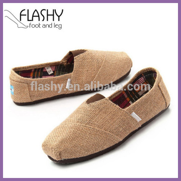 Wholesale Hemp Casual Shoes Flat Espadrilles Flax Womens Classic shoes