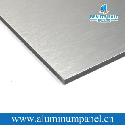 4mm pvdf brushed surface acp formica laminate decorative wall paneling