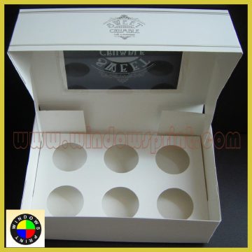 standard cupcake box and insert