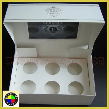 standard cupcake box and insert
