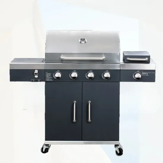 Wholesale Outdoor BBQ Counter Flat Plate 7 Burner Gas Barbecue Grill with Grill Top Portable Griddle Stainless Steel Gas