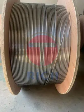 12X2 304 316L Coiled Supper Long Stainless Steel Tubing