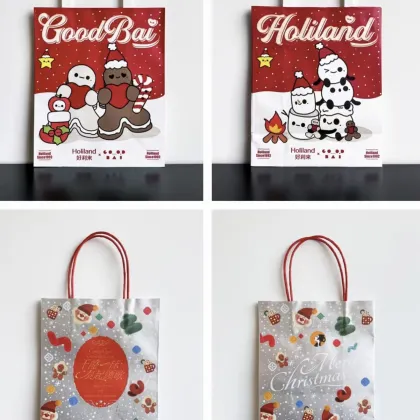 Fantasy Christmas Colorful Bag