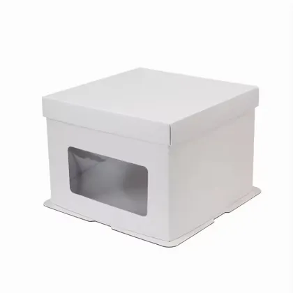 custom cheese cake box birthday cake carrying box