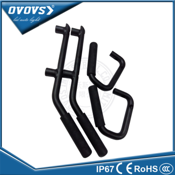 OVOVS Solid Steel Black Red Grab Bars 4 Door Front Grab Handles for J-eep JK Wrangler 2007- 2015