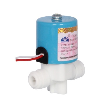 YongChuang YCWS3 Valvola di solenoide ad acqua e aria in plastica aderente per sistemi di osmosi inversa (RO)