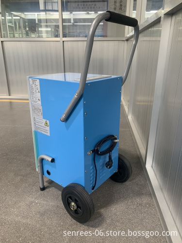 50L/Day Portable Commercial Dehumidifier with R290 Refrigerant for the European Market
