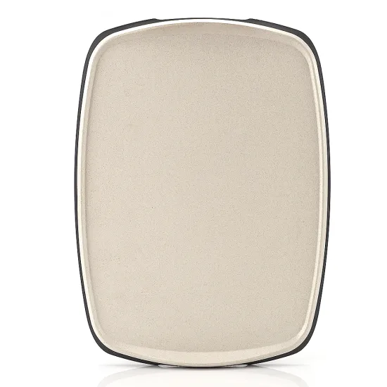 Wheat Straw Chopping Board with Non-slip Feet: Multi-purpose Cutting Board Made of Plastic and Chopping Blocks