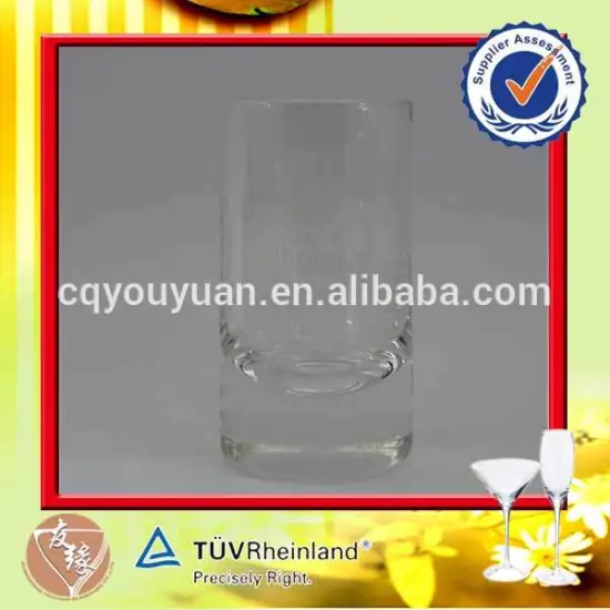 2014 Promotional gift small clear glass cup set