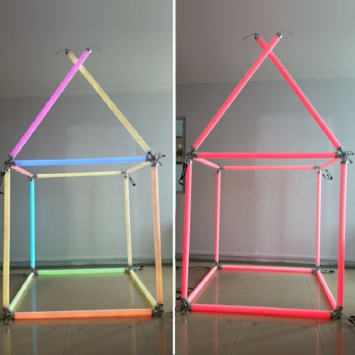24V 16pixels Digital 3D Meteor Tube Dot Free