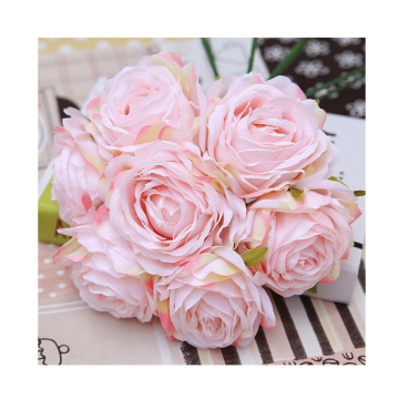 YAYUN KZ-1018: Wholesale Artificial Silk Rose Flower Heads in All Colors