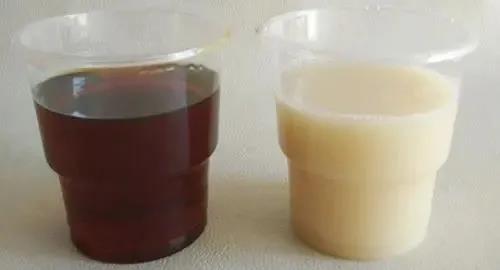 Emulsified oil