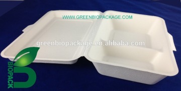 Compartment food packaging boxes, disposable food container