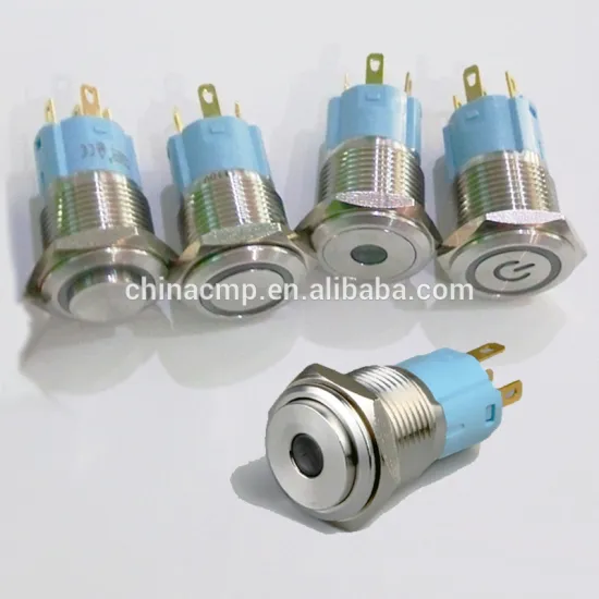 16mm Metal Push Buttons, WITH LED Indicator LED LAMP on off waterproof Switches