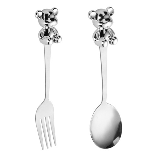 Stainless steel bear spoon