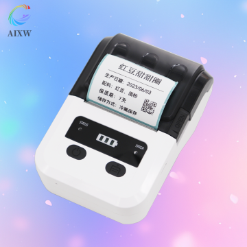 Mini Bluetooth -Etikettdrucker für Schmuck Tags und Preisetiketten