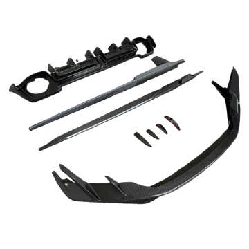 New Audi R8 Carbon Fiber Bodykit: Enhance Your Vehicle with Stylish Front Lip, Rear Diffuser, Spoiler, and Side Skirts