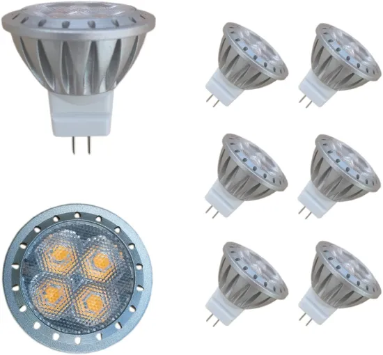 3W Dimmable MR11 LED Spot Light Bulb - GU4/G4 Base, 3000K Warm White for Recessed & Track Lighting