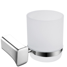 Toothbrush And Cup Holder Wall Mounted Bathroom Toothbrush Glass Cup Holder Supplier