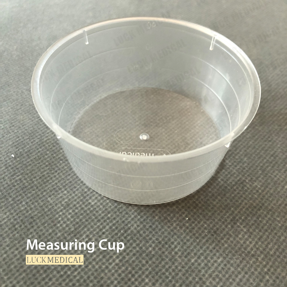 Coppa di misurazione in plastica graduata conica 50 ml