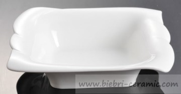 restaurant hotel party catering banquet fancy elegant high quality irregular bowl