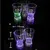 Light up Cola Glasses Flashing Blinking LED Cups Barware Bell Soda Glass Pop