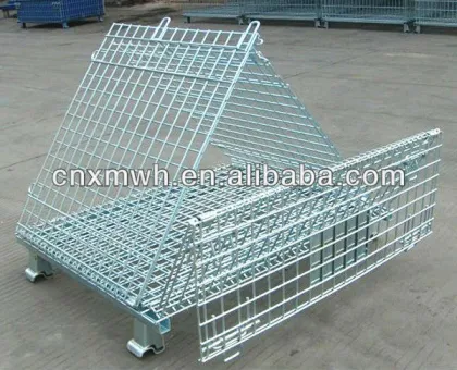 Steel iron wire container