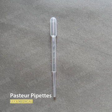 Vrac de pipette de pasteur en plastique