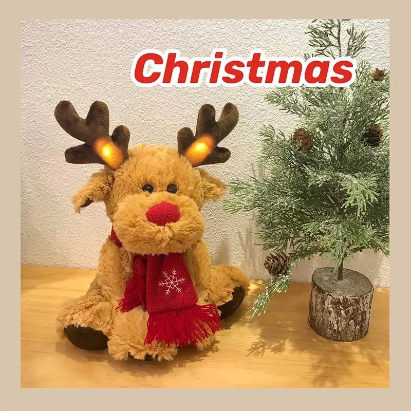 CSCC2025 New Furry Deer Baby Christmas Doll
