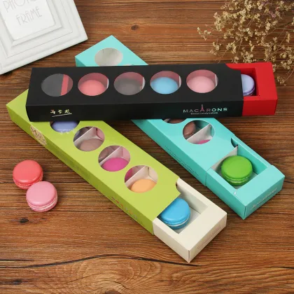 Macaron box packaging