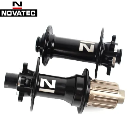 NOVATEC Mountain bike wheel hubs D791 D792sb front 100.110mm*15mm rear 142.148mm*12mm Disc brake 4bearing bicycle wheel hub