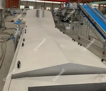 Frozen Vegetables Blanching Machine for salad processing