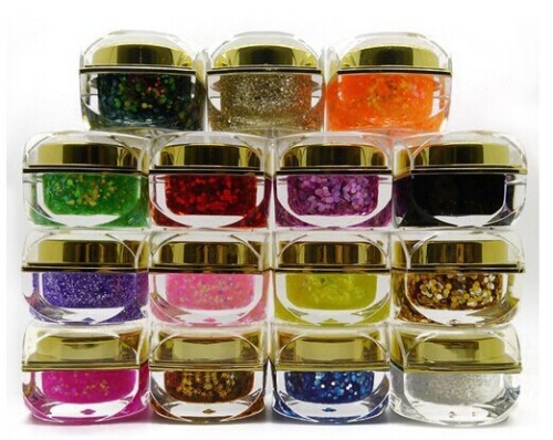 bling uv color gel/uv nail gel