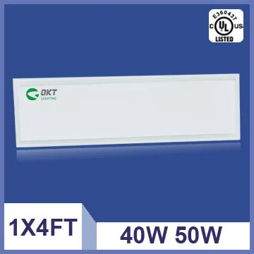 Indoor Lighting 1x4ft led ceiling panel light 40w 50w 100-277VAC input