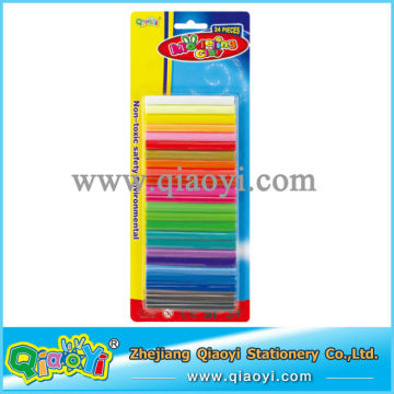 24 Colors in Blister Card of Plasticine Clay