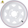 6 Lug 16 Inch Painting White Trailer Wheel