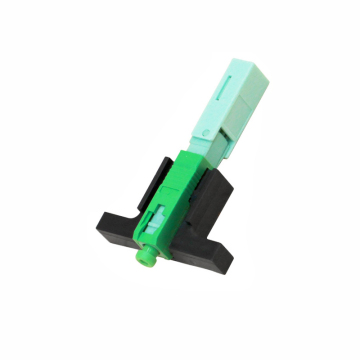 FTTH Singlemode SC UPC/APC Fiber Green Optical Connectors - Fast SC Butterfly Connector
