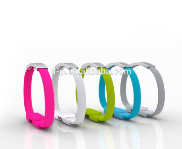 New design portable USB Charger Bracelet Cable micro usb cable for iphone 6/6s