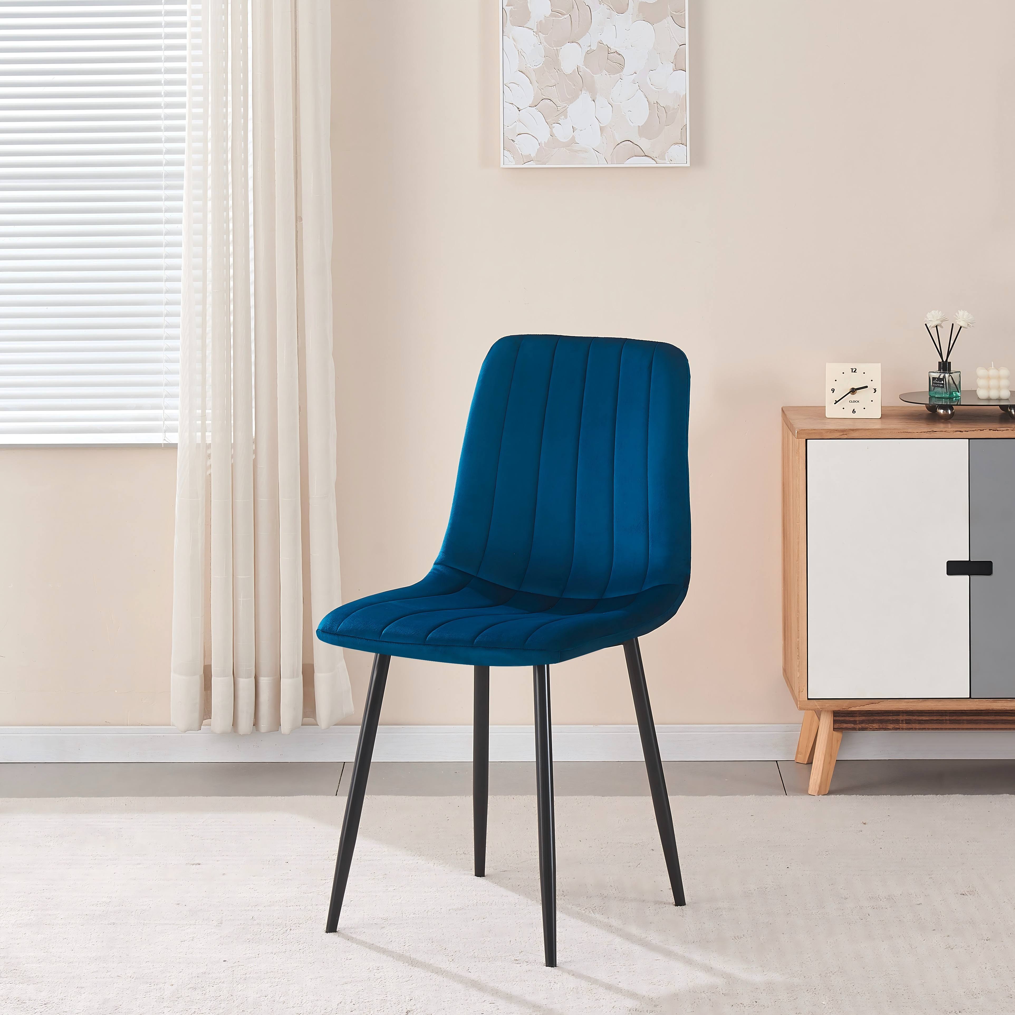 BR-24A14 velvet dining chair6