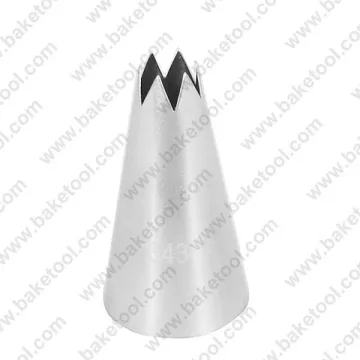Fashion Stainless steel Cake Decorating Icing nozzle #343