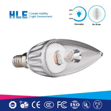 e11 e14 led candle bulb 3w 4w 110v