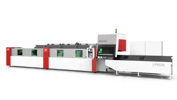 Fully automatic metal round tube laser cutting machine