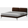 Fabric chocolate sofa bed