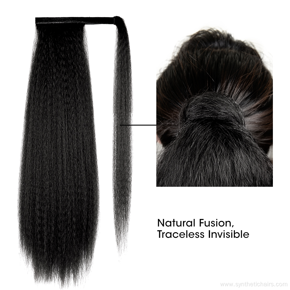 Yaki Ponytail Wrap Around Hair Piece Hair Extesnion