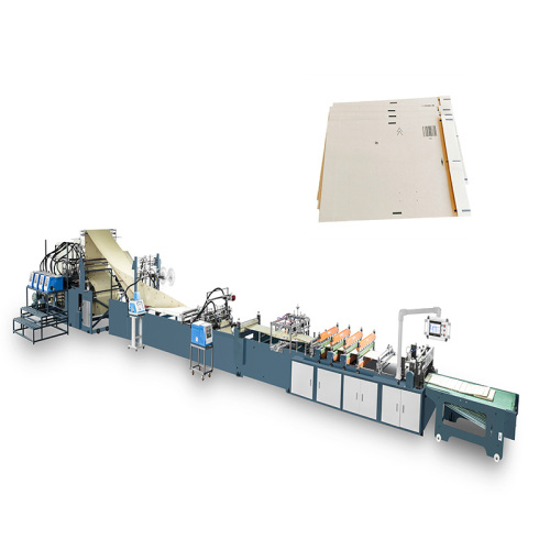 Corrugated Paper Bottom Gusset Box Machine