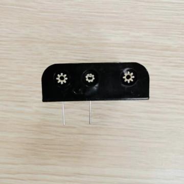 Battery holder for 3pcs AA with two pins