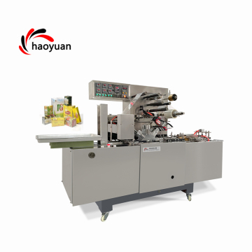 Candy Automatic 3D Cellophane Packing Bar Soap Wrapping Machine HY-350